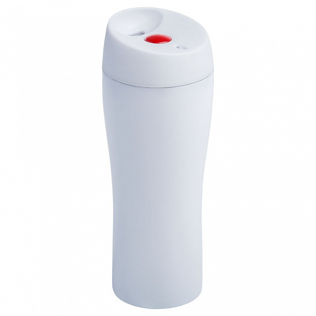 Термостакан Solingen, вакуумный, герметичный, белый с логотипом в Екатеринбурге заказать по выгодной цене в кибермаркете AvroraStore