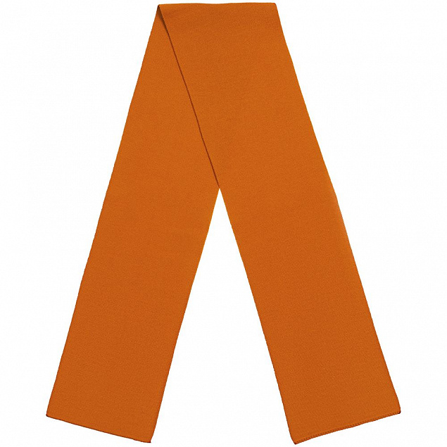 Шарф Real Talk, оранжевый с логотипом в Екатеринбурге заказать по выгодной цене в кибермаркете AvroraStore