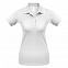 Рубашка поло женская Safran Pure белая с логотипом в Екатеринбурге заказать по выгодной цене в кибермаркете AvroraStore