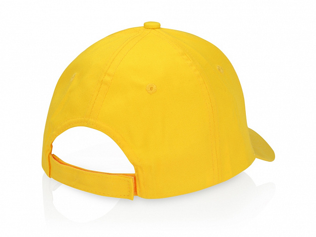 Бейсболка Detroit 6-ти панельная, желтый с логотипом в Екатеринбурге заказать по выгодной цене в кибермаркете AvroraStore