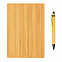 Набор из блокнота и ручки Bamboo, А5 с логотипом в Екатеринбурге заказать по выгодной цене в кибермаркете AvroraStore