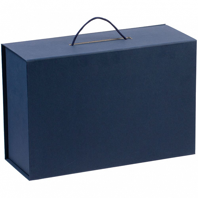 Коробка New Case, синяя с логотипом в Екатеринбурге заказать по выгодной цене в кибермаркете AvroraStore