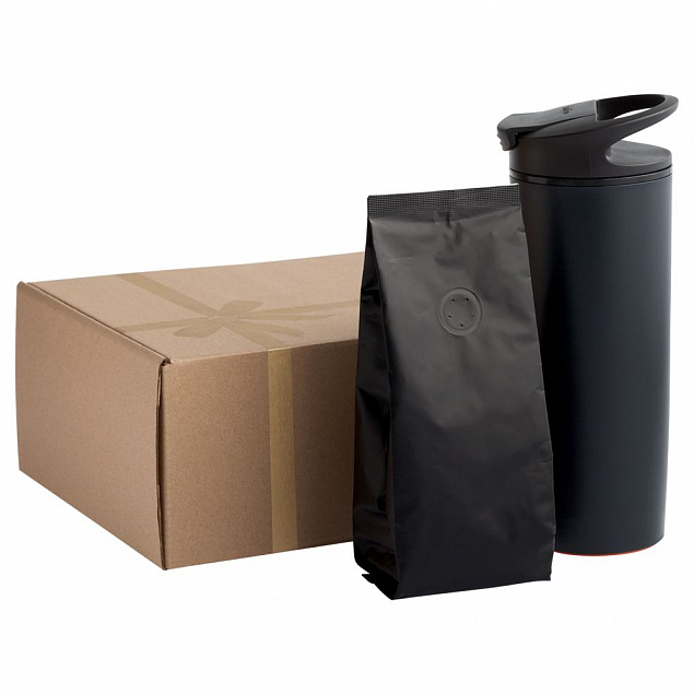 Кофе в зернах, в черной упаковке с логотипом в Екатеринбурге заказать по выгодной цене в кибермаркете AvroraStore