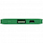 Внешний аккумулятор Easy Trick, 4000 мАч, зеленый с логотипом в Екатеринбурге заказать по выгодной цене в кибермаркете AvroraStore
