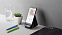 Настольные часы "Smart Pyramid" с bluetooth колонкой (3Вт) и беспроводным (15W) зарядным устройством, с подсветкой логотипа с логотипом в Екатеринбурге заказать по выгодной цене в кибермаркете AvroraStore