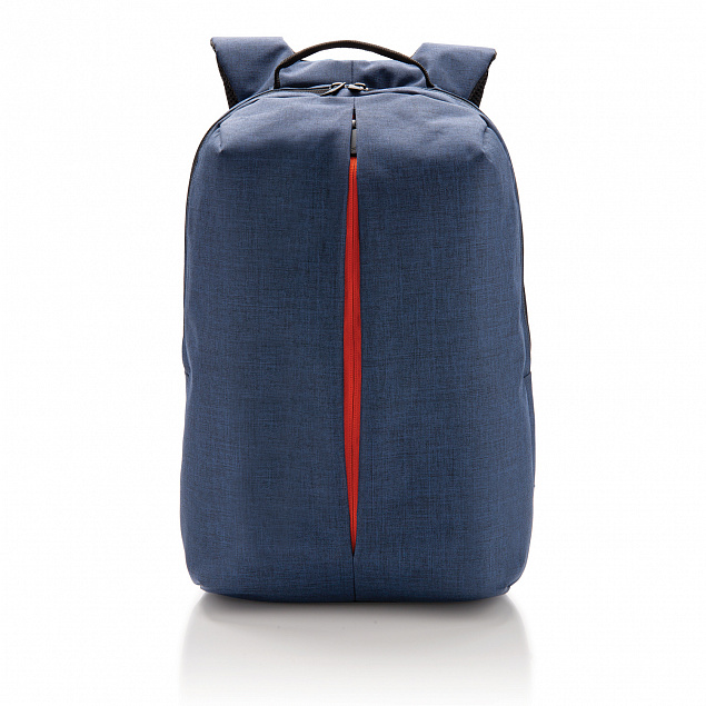 Рюкзак Smart, синий с логотипом в Екатеринбурге заказать по выгодной цене в кибермаркете AvroraStore