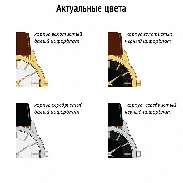 Часы наручные Zeit Premium на заказ с логотипом в Екатеринбурге заказать по выгодной цене в кибермаркете AvroraStore