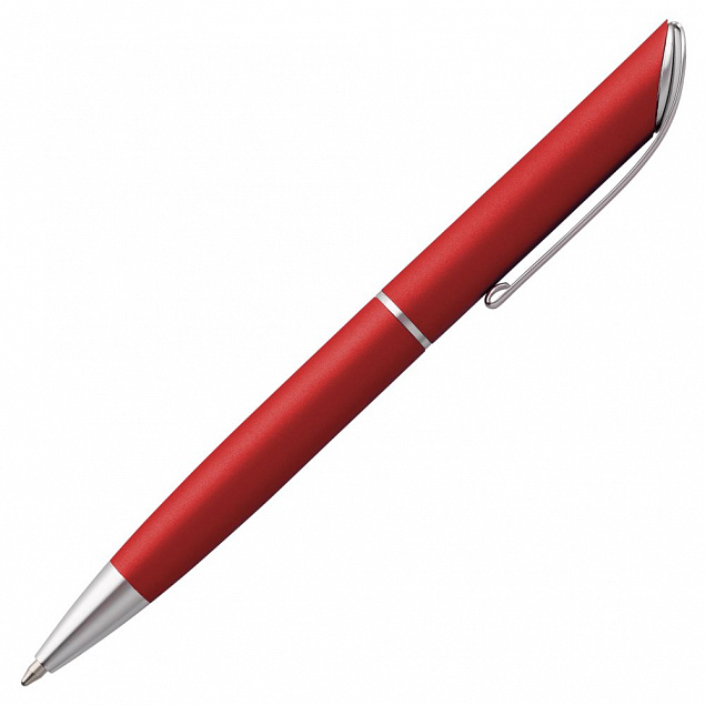 Ручка шариковая Glide, красная с логотипом в Екатеринбурге заказать по выгодной цене в кибермаркете AvroraStore