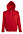 Толстовка мужская на молнии с капюшоном Seven Men 290, красная с логотипом в Екатеринбурге заказать по выгодной цене в кибермаркете AvroraStore