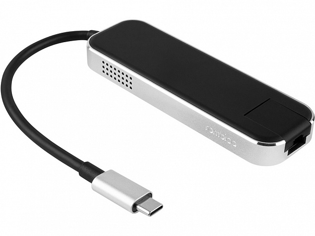 Хаб USB Type-C 3.0 Chronos с логотипом в Екатеринбурге заказать по выгодной цене в кибермаркете AvroraStore