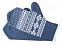 Варежки «Скандик», синие (индиго) с логотипом в Екатеринбурге заказать по выгодной цене в кибермаркете AvroraStore
