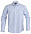 Рубашка мужская в полоску RENO, темно-синяя с логотипом в Екатеринбурге заказать по выгодной цене в кибермаркете AvroraStore