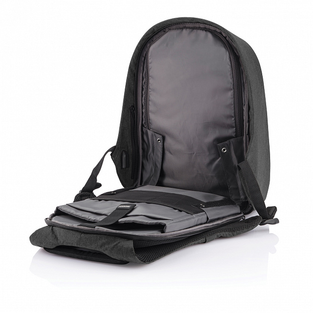 Антикражный рюкзак Bobby Hero Regular, черный с логотипом в Екатеринбурге заказать по выгодной цене в кибермаркете AvroraStore