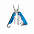 Мультитул с карабином, серебряный с логотипом в Екатеринбурге заказать по выгодной цене в кибермаркете AvroraStore