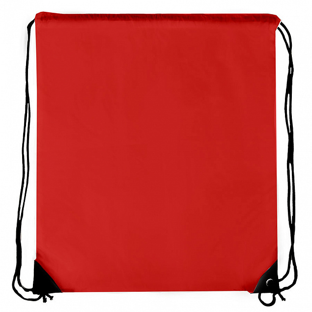 Рюкзак мешок с укреплёнными уголками BY DAY, красный, 35*41 см, полиэстер 210D с логотипом в Екатеринбурге заказать по выгодной цене в кибермаркете AvroraStore