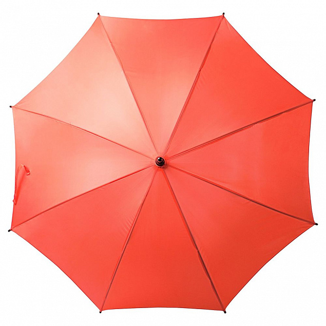 Зонт-трость Standard, красный с логотипом в Екатеринбурге заказать по выгодной цене в кибермаркете AvroraStore