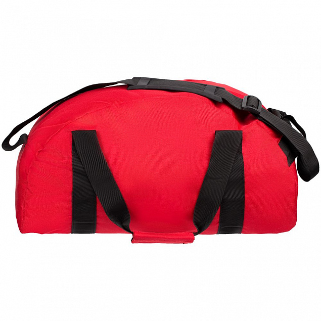 Спортивная сумка Portage, красная с логотипом в Екатеринбурге заказать по выгодной цене в кибермаркете AvroraStore