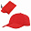 Бейсболка складная Ben Lomond, красная с логотипом в Екатеринбурге заказать по выгодной цене в кибермаркете AvroraStore