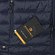 Куртка компактная мужская Stavanger, темно-синяя с логотипом в Екатеринбурге заказать по выгодной цене в кибермаркете AvroraStore