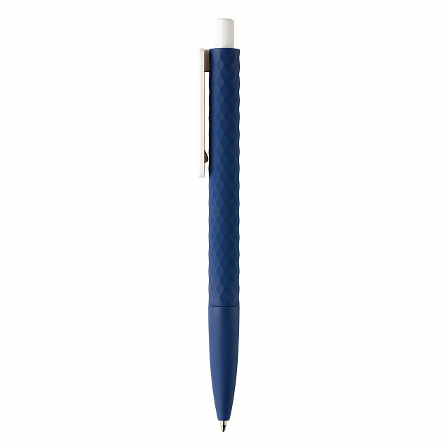 Ручка X3 Smooth Touch, темно-синий с логотипом в Екатеринбурге заказать по выгодной цене в кибермаркете AvroraStore