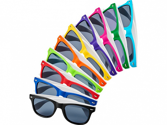 Очки солнцезащитные «Sun Ray» в разном цветовом исполнении с логотипом в Екатеринбурге заказать по выгодной цене в кибермаркете AvroraStore