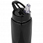 Спортивная бутылка Moist, черная с логотипом в Екатеринбурге заказать по выгодной цене в кибермаркете AvroraStore