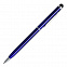 Шариковая ручка Touch Tip, синяя с логотипом в Екатеринбурге заказать по выгодной цене в кибермаркете AvroraStore