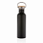 Бутылка из нержавеющей стали с бамбуковой крышкой Modern с логотипом в Екатеринбурге заказать по выгодной цене в кибермаркете AvroraStore