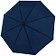 Складной зонт Fiber Magic Superstrong, темно-синий с логотипом в Екатеринбурге заказать по выгодной цене в кибермаркете AvroraStore