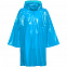 Дождевик-плащ CloudTime, голубой с логотипом в Екатеринбурге заказать по выгодной цене в кибермаркете AvroraStore