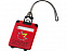 Бирка для багажа Taggy, красный с логотипом в Екатеринбурге заказать по выгодной цене в кибермаркете AvroraStore