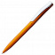 Ручка шариковая Pin Silver, оранжевая с логотипом в Екатеринбурге заказать по выгодной цене в кибермаркете AvroraStore