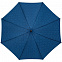 Зонт-трость Magic с проявляющимся рисунком в клетку, темно-синий с логотипом в Екатеринбурге заказать по выгодной цене в кибермаркете AvroraStore