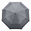 Зонт складной Nord, серый с логотипом в Екатеринбурге заказать по выгодной цене в кибермаркете AvroraStore