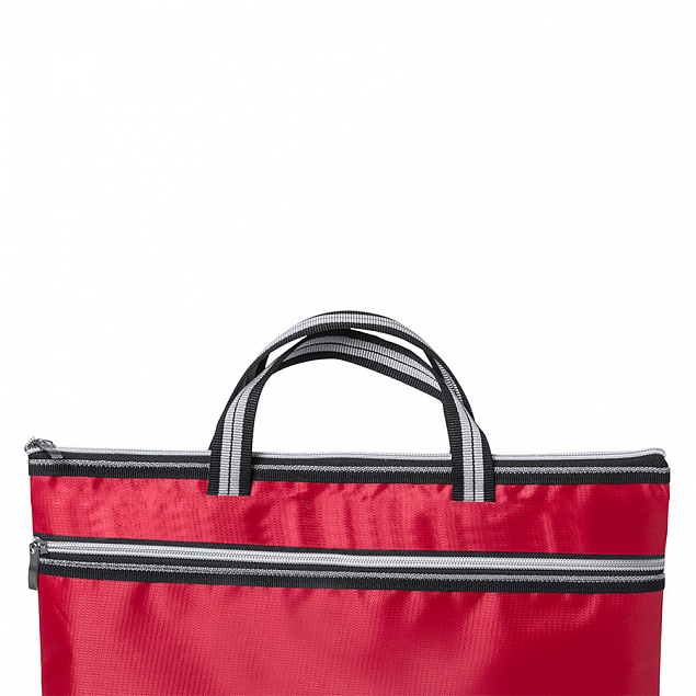 Конференц-сумка NORTON, красный, 37 х 30 см, 100% полиэстер 300D с логотипом в Екатеринбурге заказать по выгодной цене в кибермаркете AvroraStore