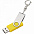Флешка Twist, желтая, 8 Гб с логотипом в Екатеринбурге заказать по выгодной цене в кибермаркете AvroraStore