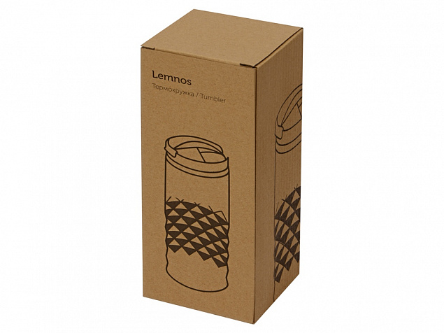 Термокружка «Lemnos» с логотипом в Екатеринбурге заказать по выгодной цене в кибермаркете AvroraStore