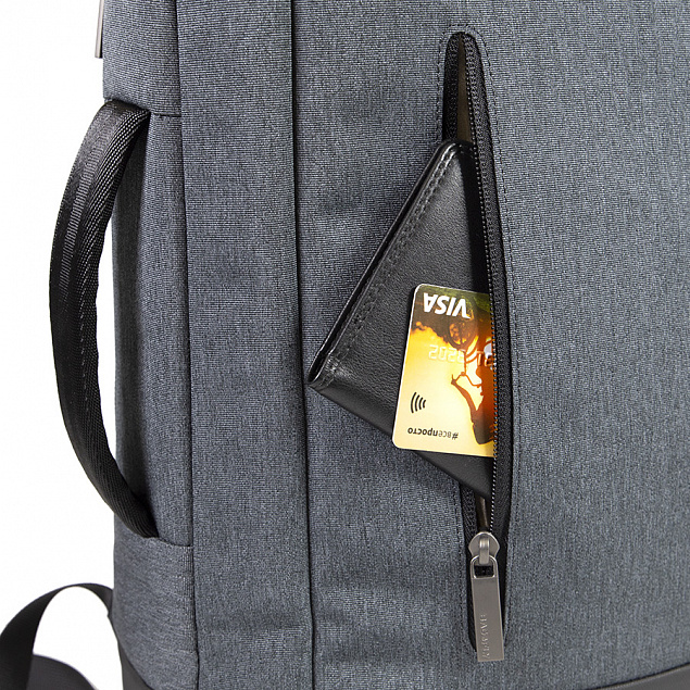 Рюкзак-сумка HEMMING c RFID защитой с логотипом в Екатеринбурге заказать по выгодной цене в кибермаркете AvroraStore