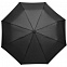 Зонт складной Fillit, черный с логотипом в Екатеринбурге заказать по выгодной цене в кибермаркете AvroraStore