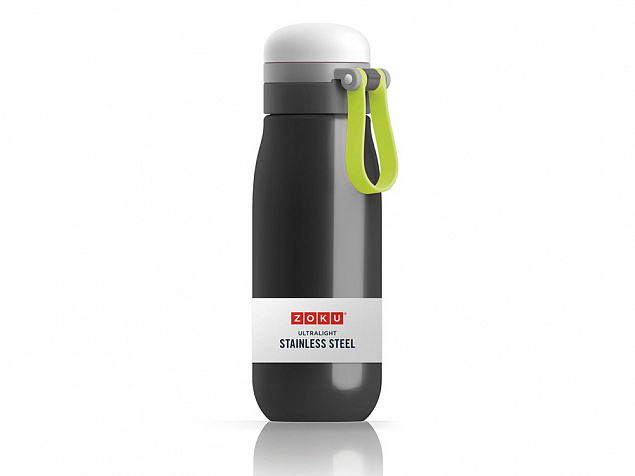 Бутылка вакуумная Zoku с логотипом в Екатеринбурге заказать по выгодной цене в кибермаркете AvroraStore