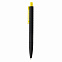 Черная ручка X3 Smooth Touch, желтый с логотипом в Екатеринбурге заказать по выгодной цене в кибермаркете AvroraStore
