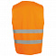 Жилет светоотражающий SECURE PRO, оранжевый неон с логотипом в Екатеринбурге заказать по выгодной цене в кибермаркете AvroraStore