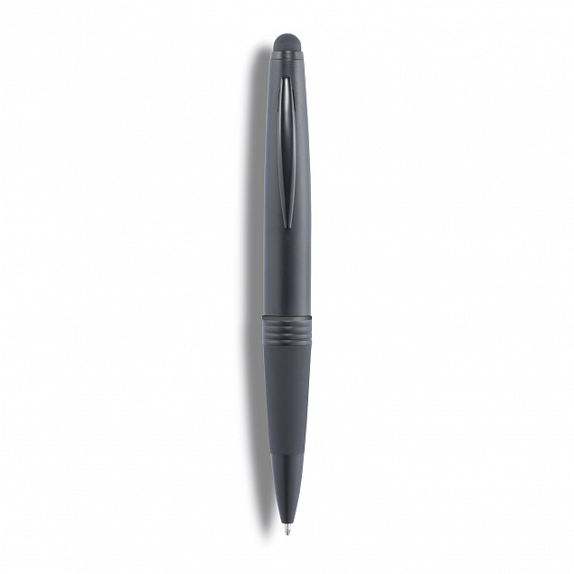 Ручка-стилус 2 в 1, черный с логотипом в Екатеринбурге заказать по выгодной цене в кибермаркете AvroraStore
