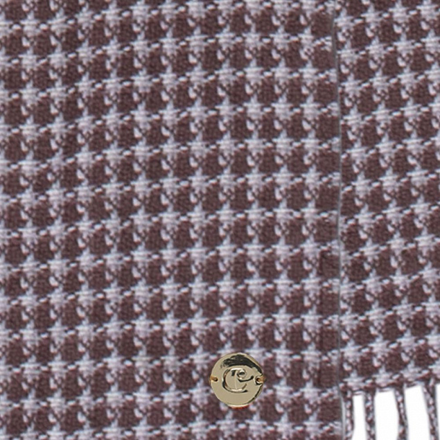 Шарф Tuilerie, коричневый с логотипом в Екатеринбурге заказать по выгодной цене в кибермаркете AvroraStore