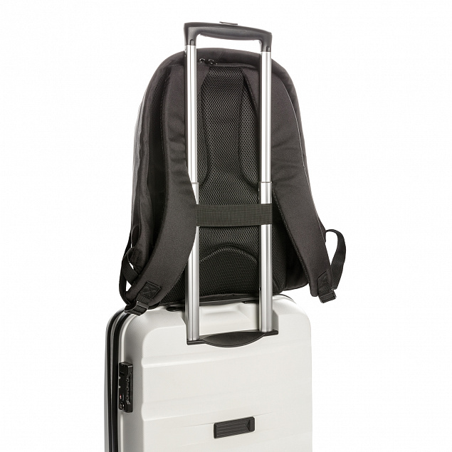 Рюкзак для ноутбука Swiss Peak с защитой от карманников с логотипом в Екатеринбурге заказать по выгодной цене в кибермаркете AvroraStore