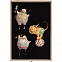 Набор из 3 авторских елочных игрушек Circus Collection: фокусник, силач и лев с логотипом в Екатеринбурге заказать по выгодной цене в кибермаркете AvroraStore