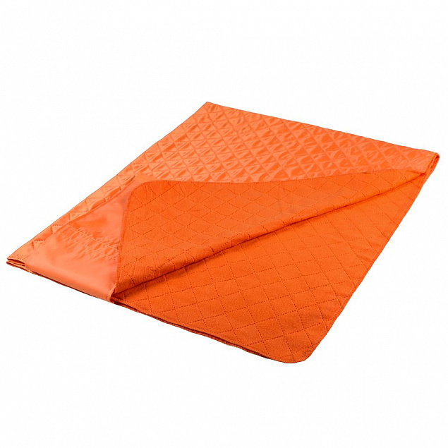 Плед для пикника Comfy, оранжевый с логотипом в Екатеринбурге заказать по выгодной цене в кибермаркете AvroraStore