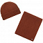 Шарф Bernard, коричневый (терракота) с логотипом в Екатеринбурге заказать по выгодной цене в кибермаркете AvroraStore