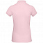 Рубашка поло женская Inspire, розовая с логотипом в Екатеринбурге заказать по выгодной цене в кибермаркете AvroraStore