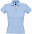 Рубашка поло женская PEOPLE 210, ярко-синяя (royal) с логотипом в Екатеринбурге заказать по выгодной цене в кибермаркете AvroraStore